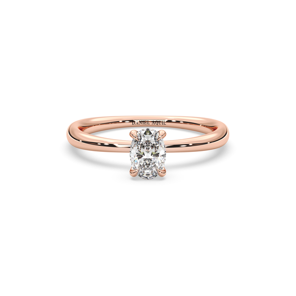 SOLITAIRE OVAL CUT RING